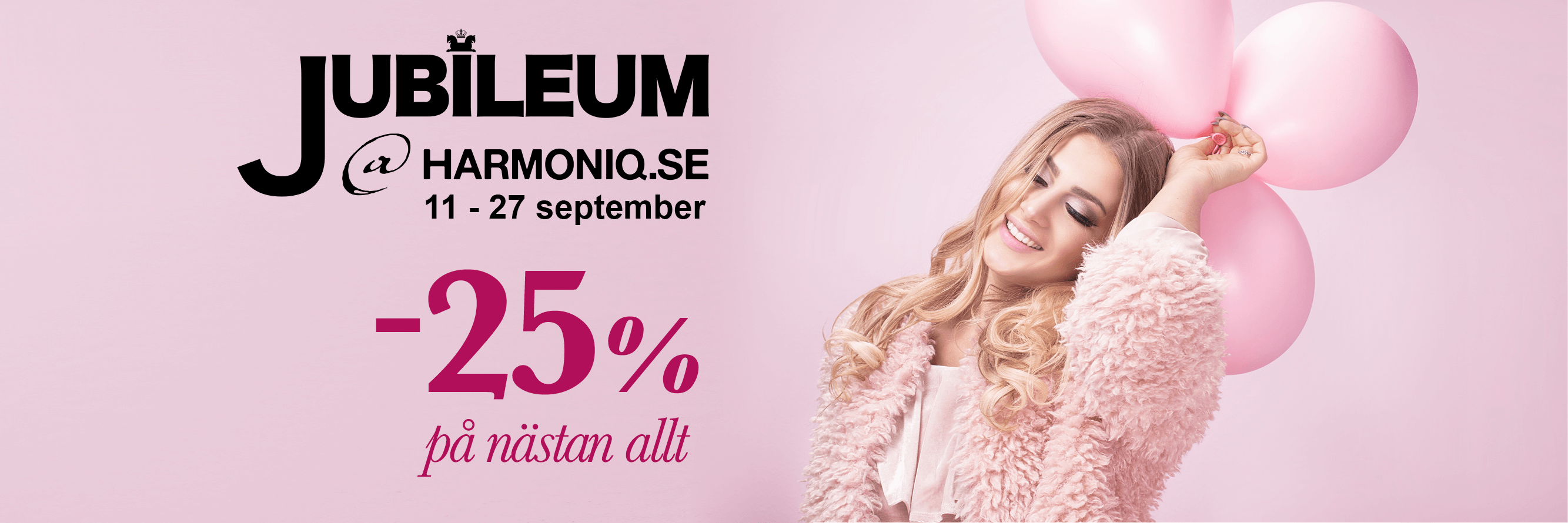 HARMONIQ jubileum -25%