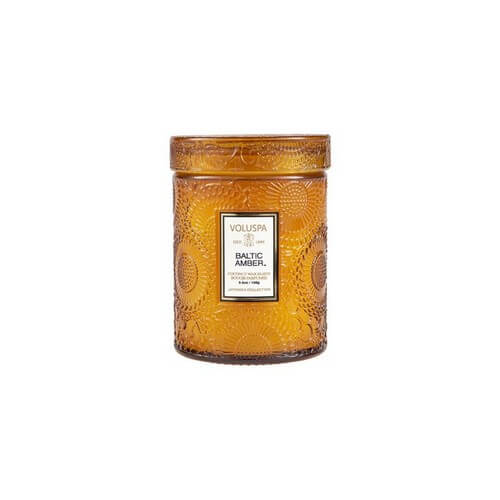 Voluspa Japonica Collection Mini Glass Jar Candle Baltic Amber 156g