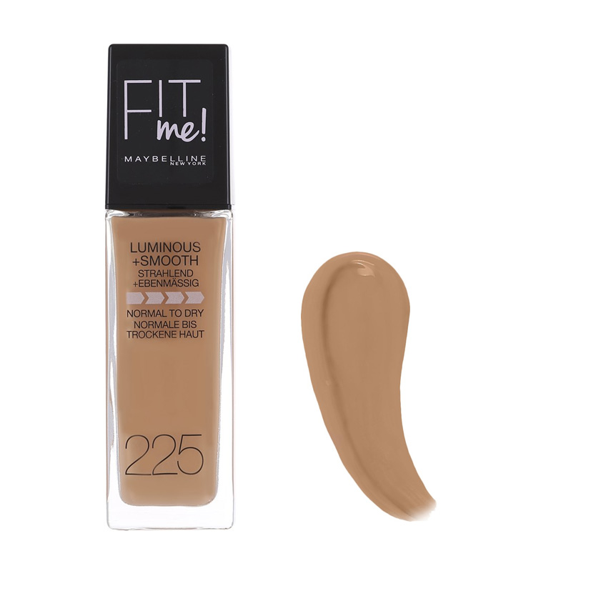 Maybelline Fit Me Luminous And Smooth Foundation Medium Buff 225 30 ml