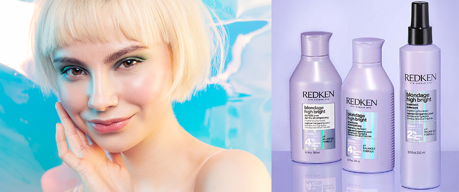 Redken Blondage High Bright schampo & balsam - som ljusar upp håret!