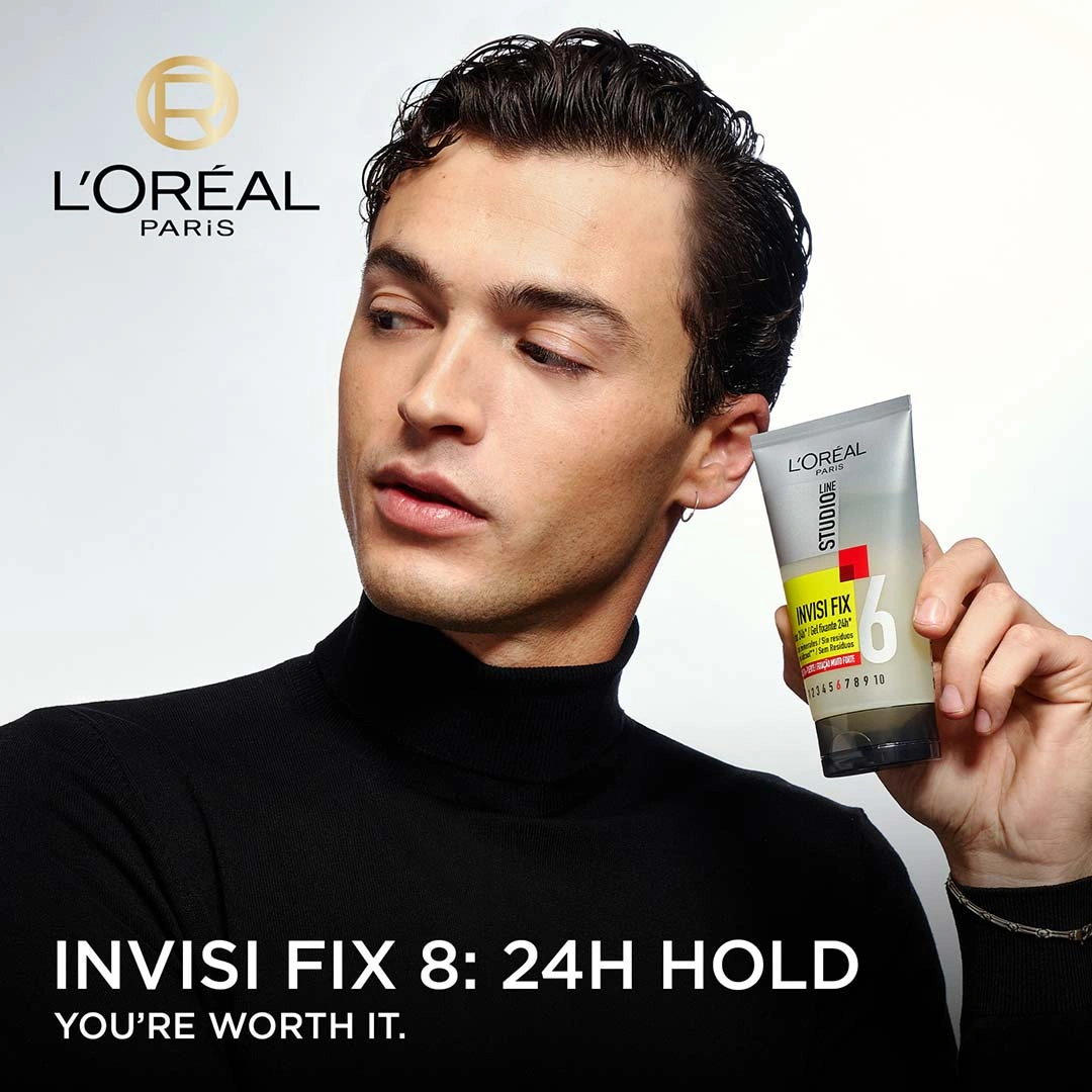 Loreal Line Patterns Loreal Paris Studio Line Mineral & Control Fx Invisibelgel Ultra Strong ...