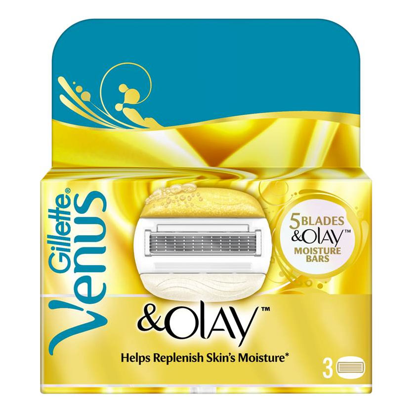 Gillette Venus & Olay Razor Blades 3 pcs