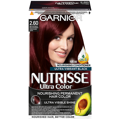 Garnier Nutrisse 2,6 Ultra Color Röd Svartbrun