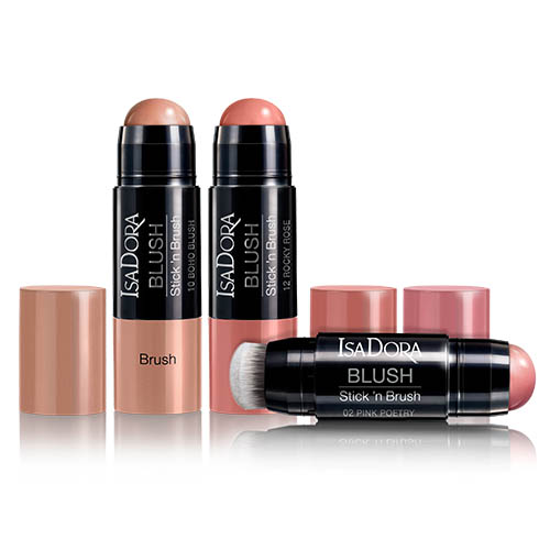 IsaDora BLUSH STICK 'N BRUSH hos Auktoriserad Ebutik