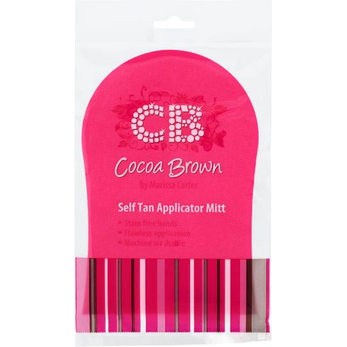 Cocoa Brown Pink Tanning Mitt