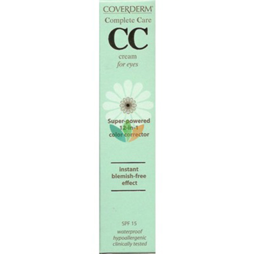 Coverderm Complete Care CC Cream For Eyes Waterproof 15 ml Soft Brown