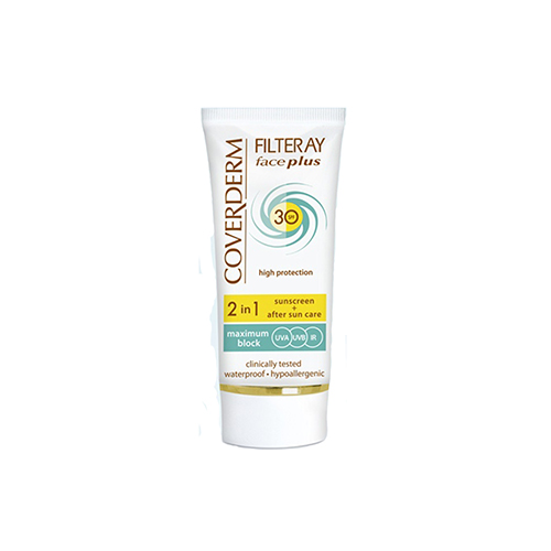 Coverderm Filteray Face Plus SPF 30 Dry/Sensitive Skin 50 ml Soft Brown