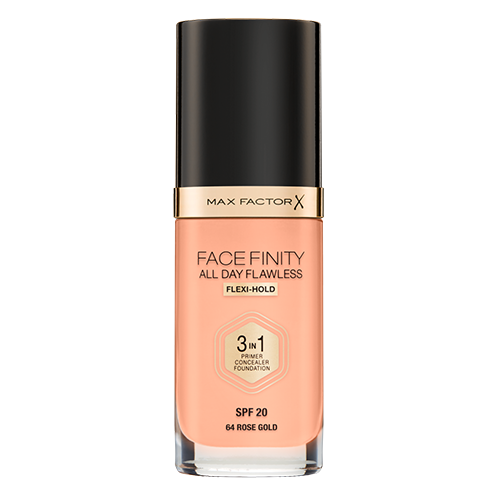 Max Factor Facefinity All Day Flawless 3-in-1 Foundation 30 ml 64 Rose Gold