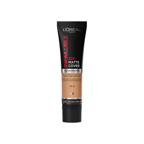 Loreal Paris Infaillible 24H Matte Cover Foundation Golden Amber 290 30 ml