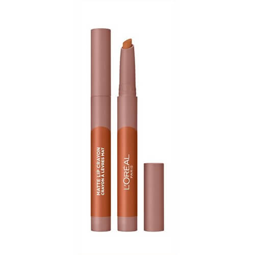 Loreal Paris Infaillible Matte Lip Crayon Lipstick Smooth Caramel 101 2.5g