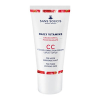 Sans Soucis Daily Vitamins Pomegranate Cc Cream Anti Fatigue Spf20 30 ml