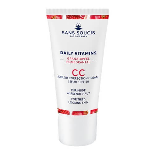Sans Soucis Daily Vitamins Pomegranate Cc Cream Anti Fatigue Spf20 30 ml