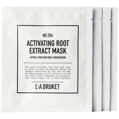 LA Bruket 206 Activating Root Extract Mask 4 x 24 ml