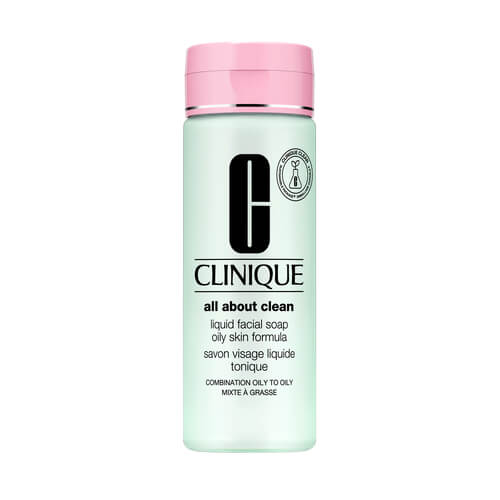 Clinique Liquid Facial Soap Cleanser Oily Skin Formula Combination/Oily + Oily S