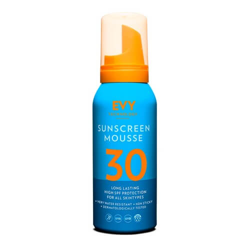 Evy Technology Sunscreen Mousse Spf30 Travel Size 100 ml