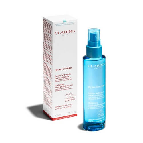 Köp Clarins Hydra Essentiel Hydrating Multi Protection Mist 75 ml hos HARMONIQ