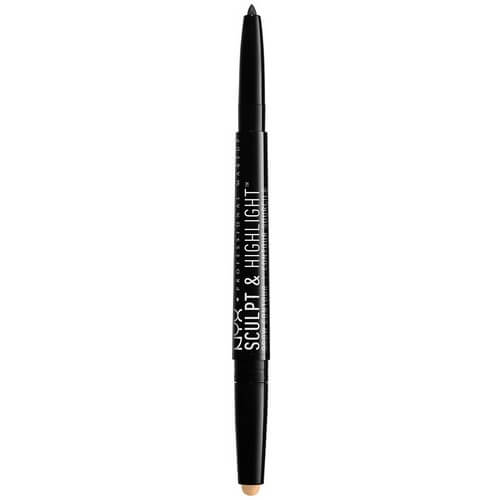 NYX Professional Makeup Sculpt & Highlight Brow Contour Black/Golden Peach