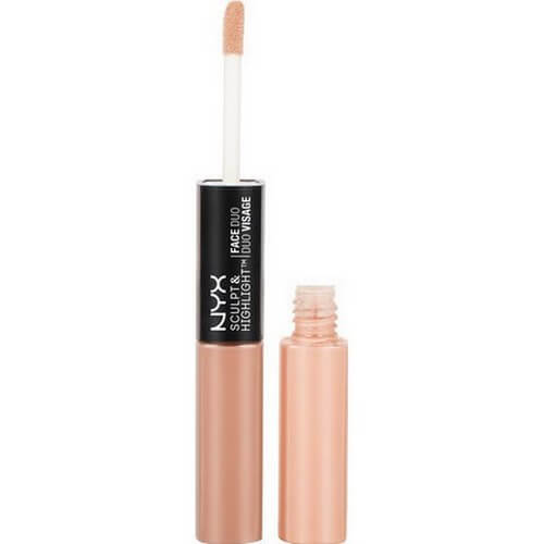 NYX Professional Makeup Sculpt & Highlight Face Duo SHFD02 Almond/Light