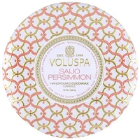 Voluspa Maison Blanc 3 Wick Tin Candle Saijo Persimmon 340g