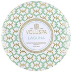 Voluspa Maison Blanc 3 Wick Tin Candle Laguna 340g