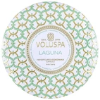 Voluspa Maison Blanc 3 Wick Tin Candle Laguna 340g
