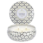 Voluspa Maison Blanc 3 Wick Tin Candle Gardenia Colonia 340g