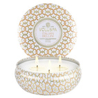 Voluspa Maison Blanc 3 Wick Tin Candle Italian Bellini 340g