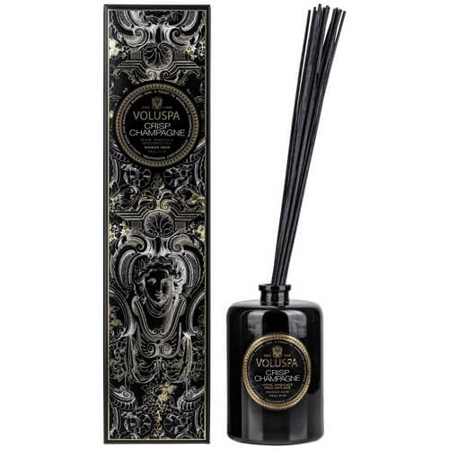 Voluspa Maison Noir Reed Diffuser Crisp Champagne 177 ml