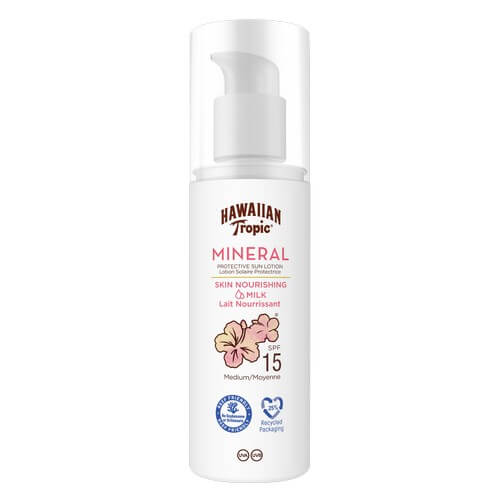Hawaiian Tropic Mineral Sun Milk Lotion Spf15 100 ml