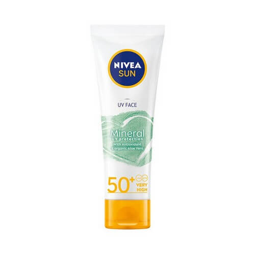 Nivea Sun Uv Face Mineral Sunscreen Spf50+ 50 ml