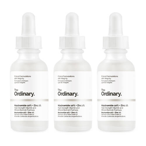 The Ordinary Niacinamide 10% And Zinc 1% 3 x 30 ml