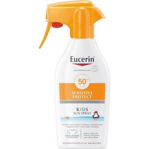 Eucerin Sensitive Protect Kids Sun Trigger Spray Spf50+ 300 ml