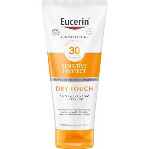 Eucerin Sensitive Protect Dry Touch Sun Gel Creme Ultra Light Spf30 200 ml
