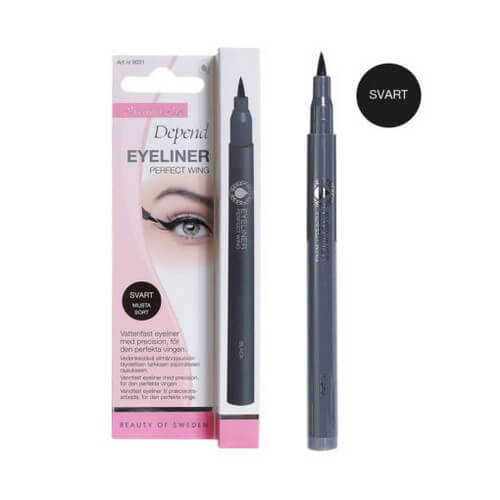 Depend Eyeliner Perfect Wing Svart 1.8 ml