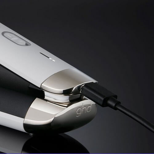 ghd Unplugged Hair Straightener In Matte White