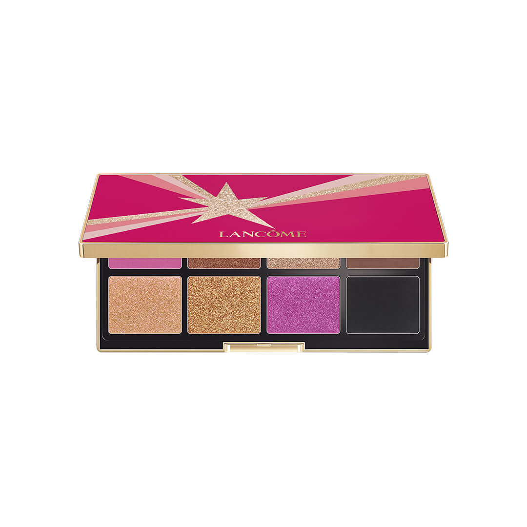 Lancome La Rose Sparkling Eyeshadow Palette Holiday Look 11.8g