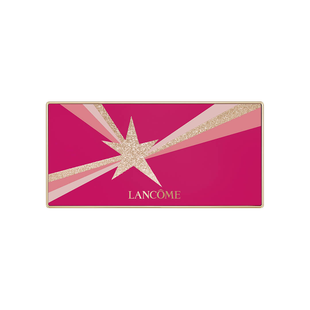 Lancome La Rose Sparkling Eyeshadow Palette Holiday Look 11.8g