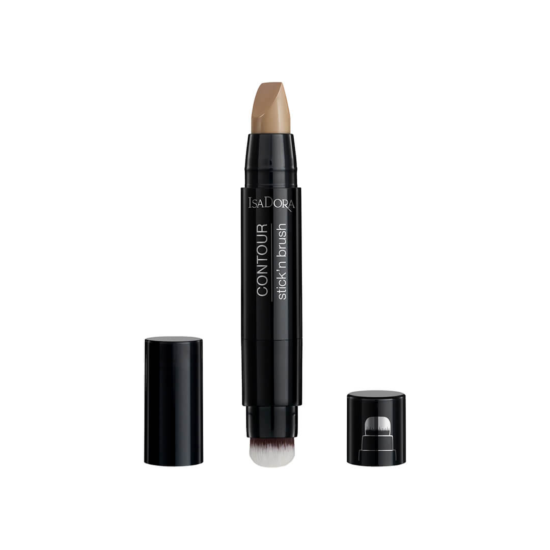 IsaDora Contour Stick And Brush Beige Neutral 32 4g