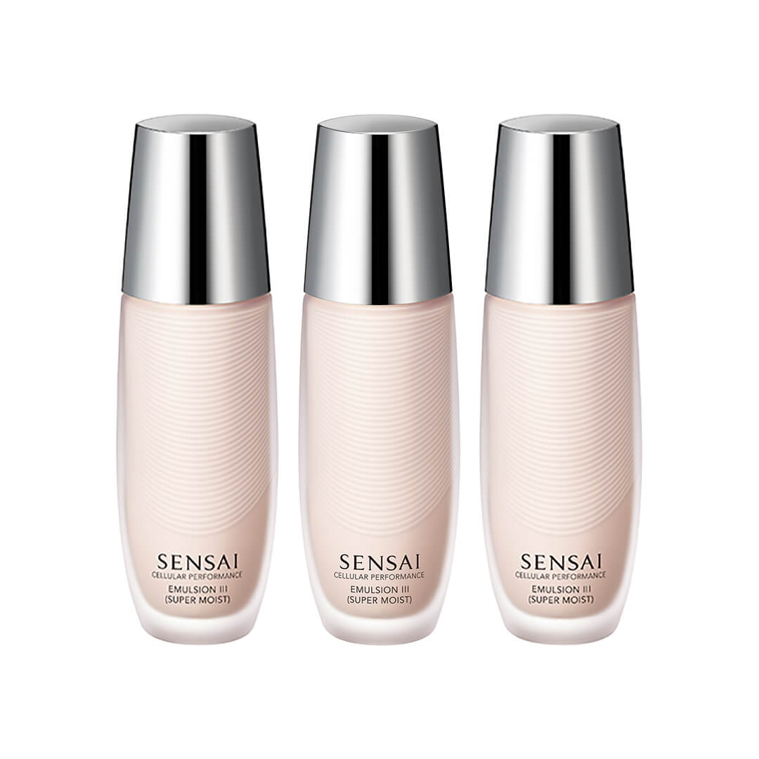Sensai Cellular Performance Emulsion III Super Moist 3 x 100 ml