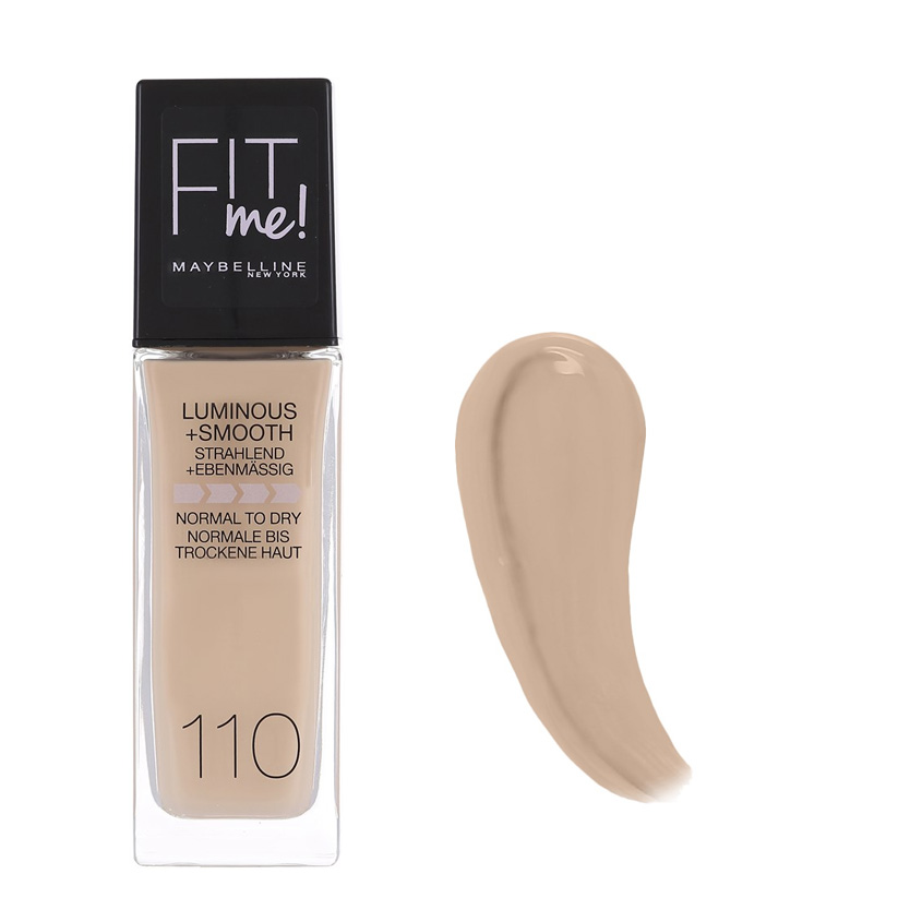 Maybelline Fit Me Luminous And Smooth Foundation Porcelain 110 30 ml