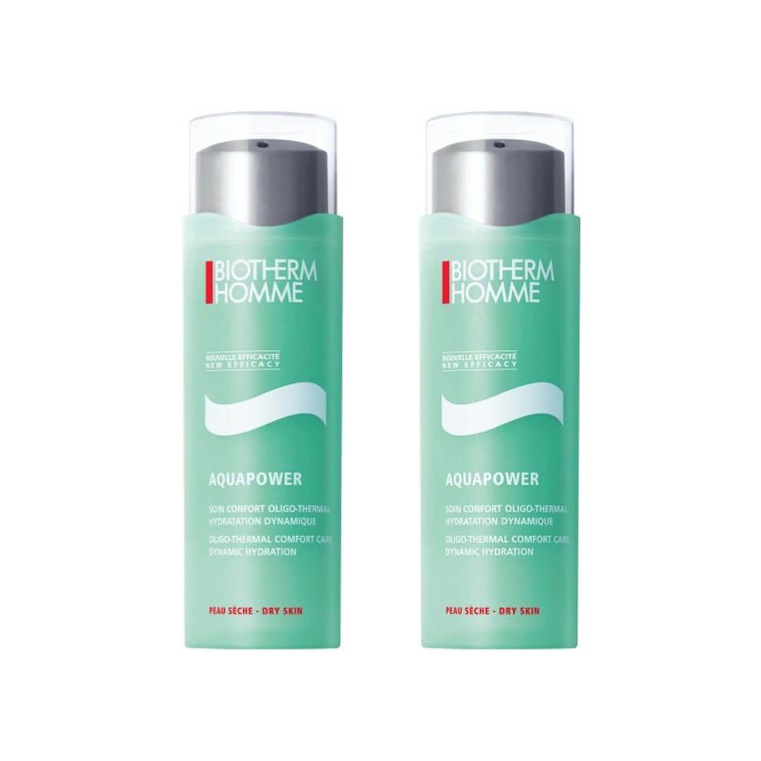 Biotherm Homme Aquapower Dry Skin Duokit 2x75 ml