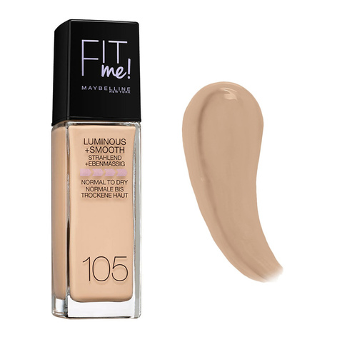 Maybelline Fit Me Luminous And Smooth Foundation Natural Ivory 105 30 ml
