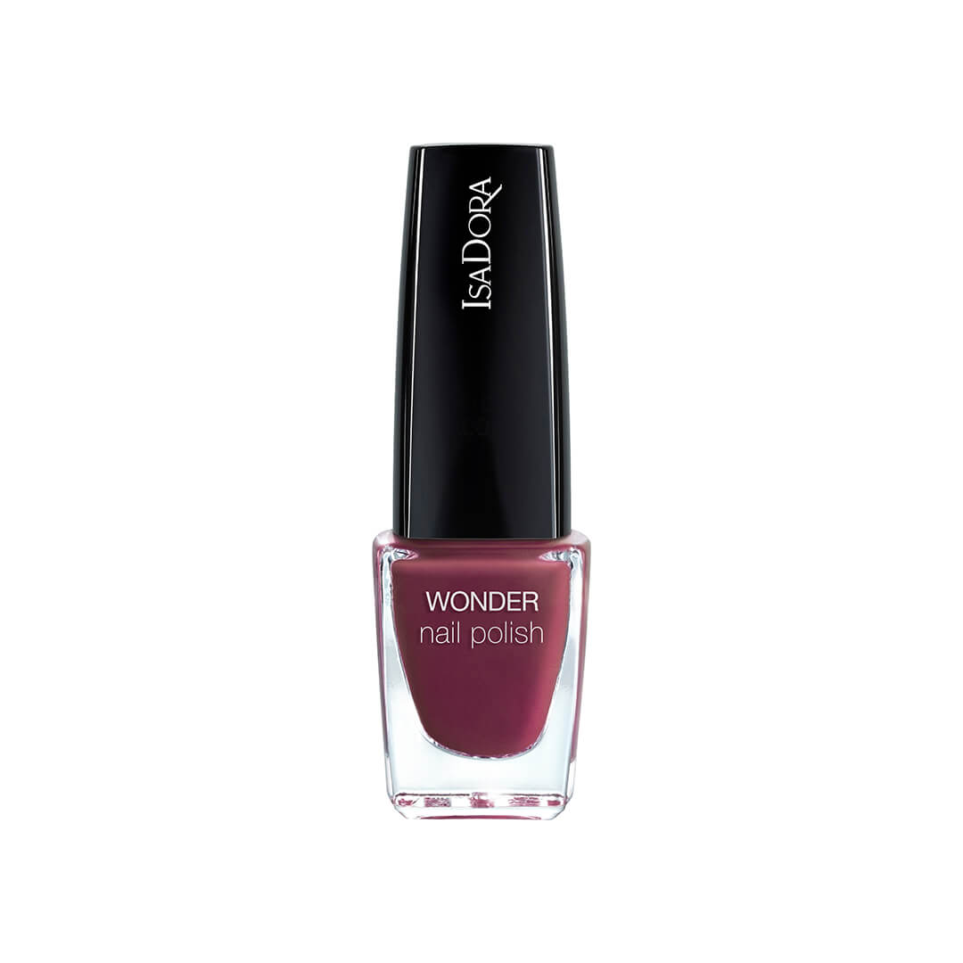 IsaDora The Wonder Nail Polish Quick Dry And Longwear 130 Red Plum 6 ml