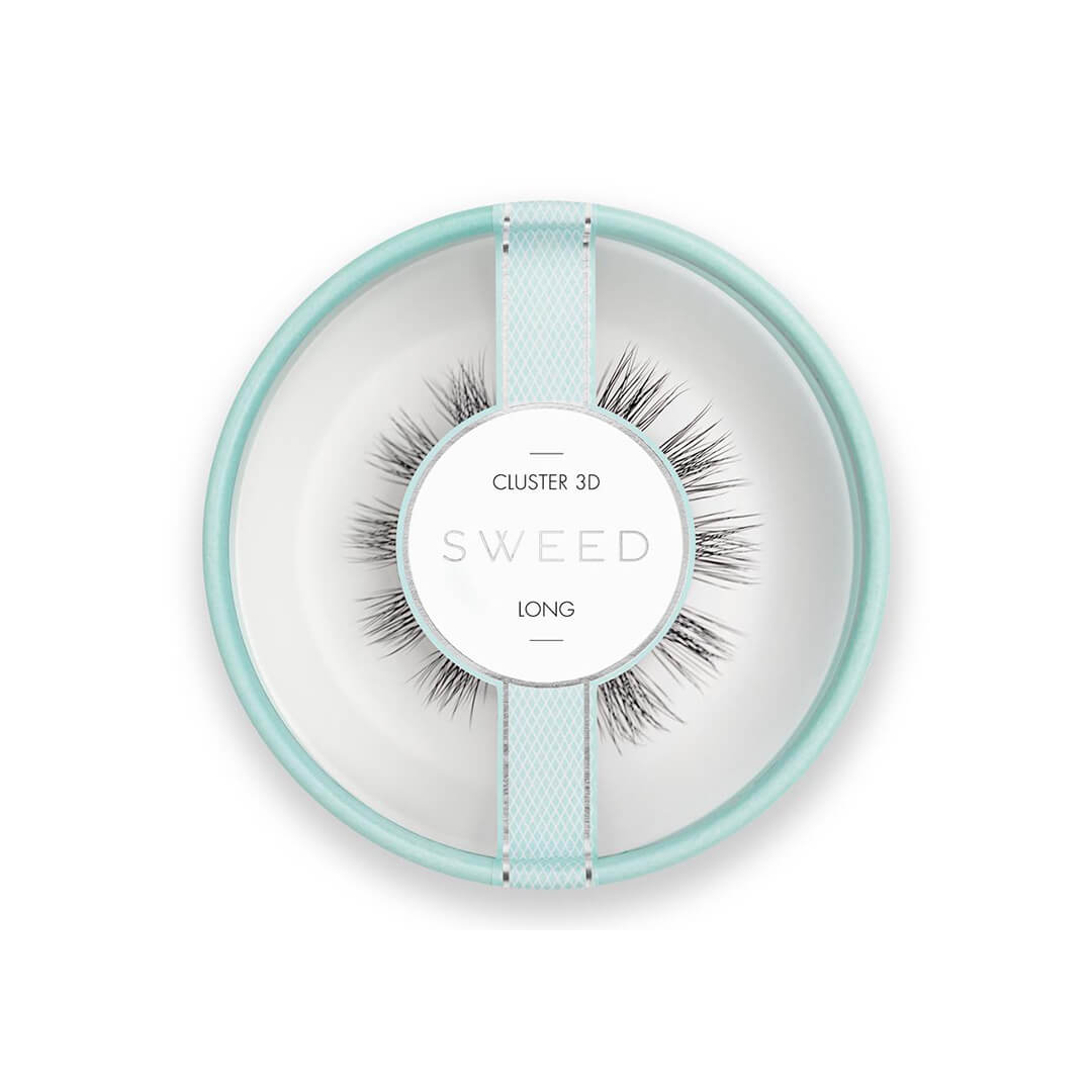 Sweed Lashes Cluster 3D Black Long
