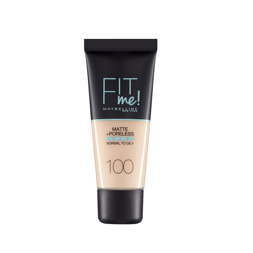 Maybelline Fit Me Matte And Poreless Foundation Warm Ivory 100 30 ml