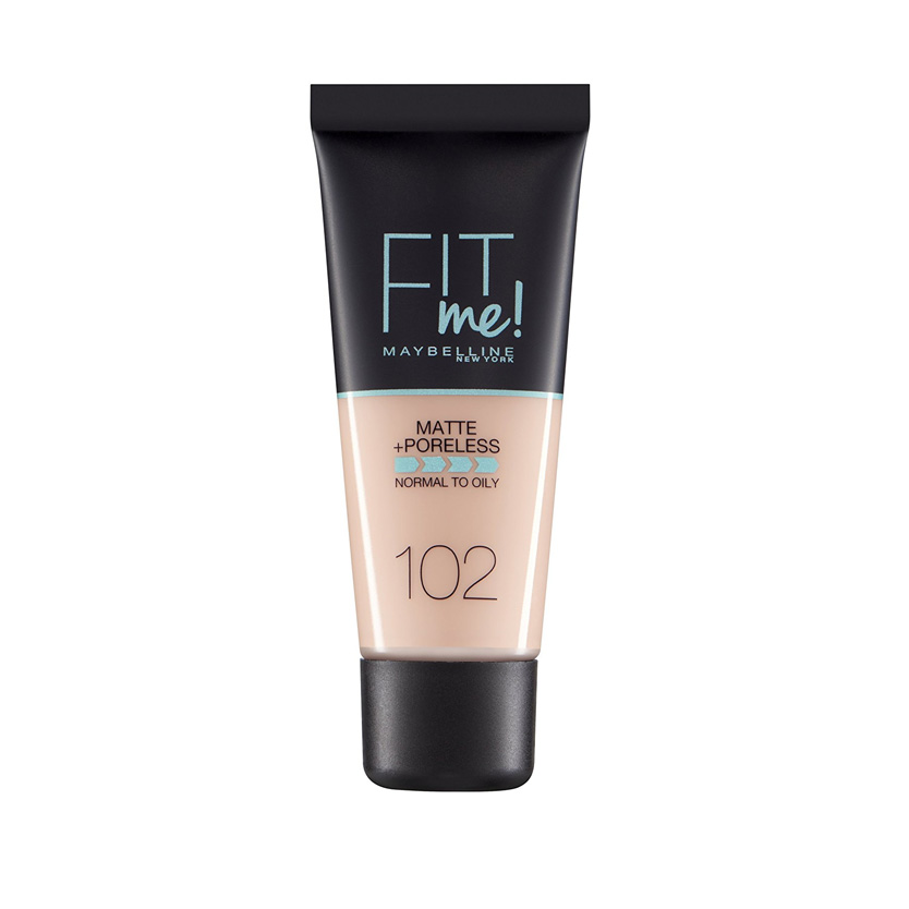 Maybelline Fit Me Matte And Poreless Foundation Fair Ivory 102 30 ml