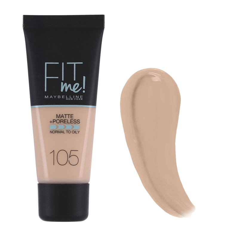 Maybelline Fit Me Matte And Poreless Foundation Soft Ivory 104 30 ml