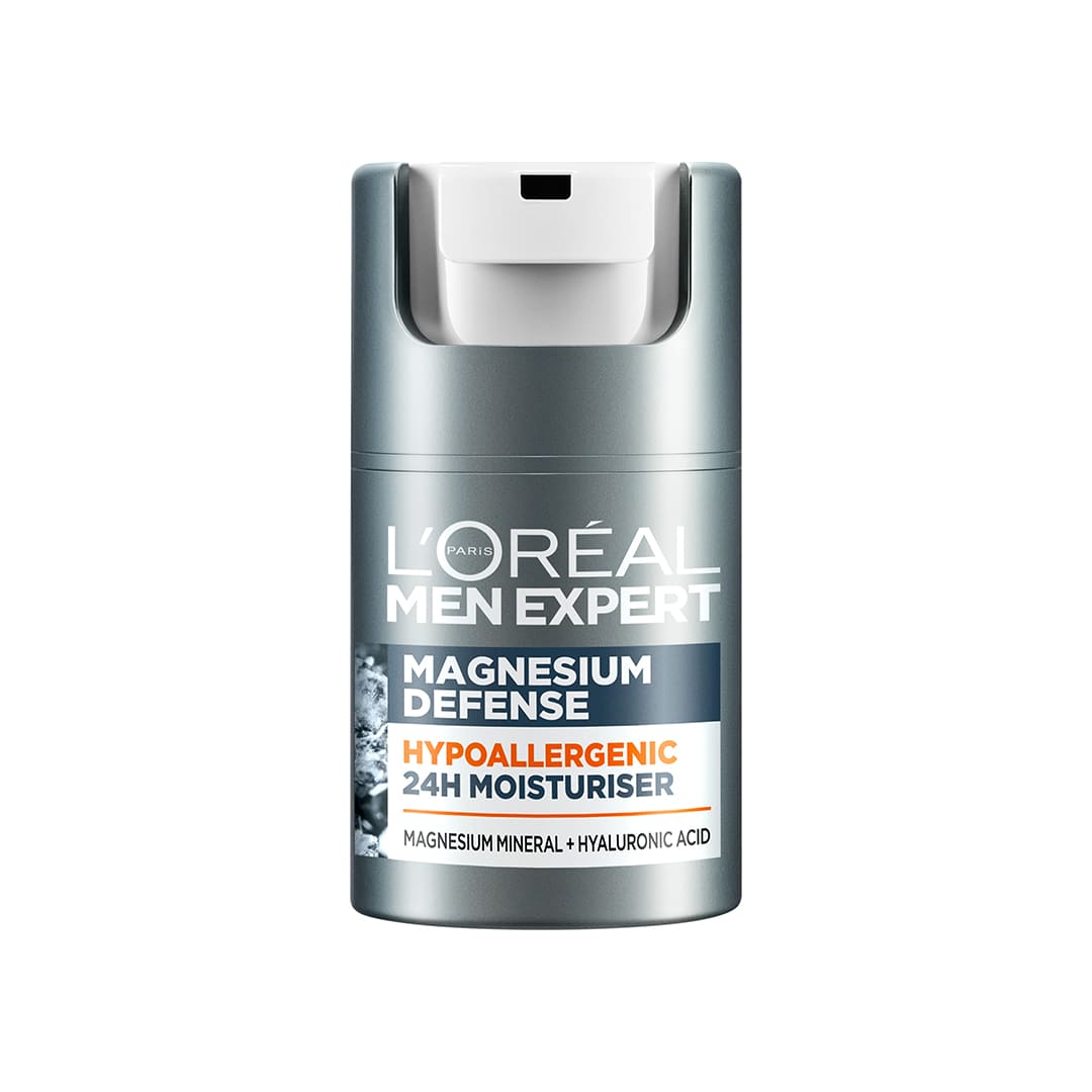 Loreal Men Expert Magnesium Defence Hypoallergenic 24H Moisturiser 50 ml