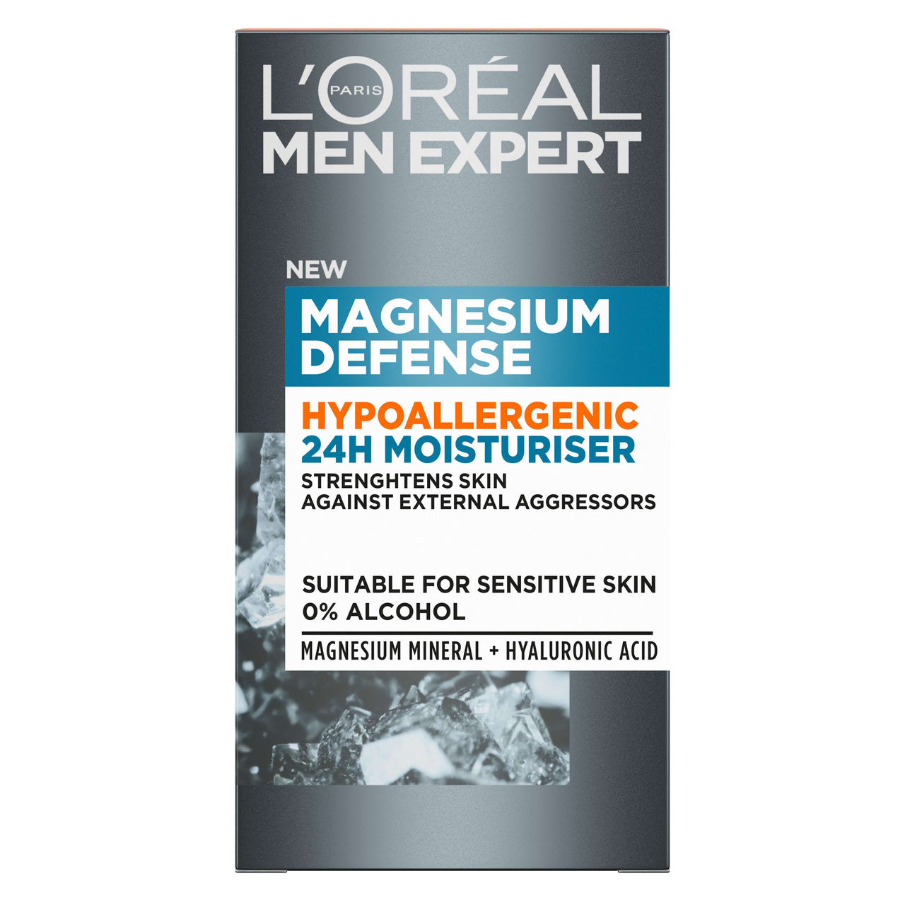 Loreal Men Expert Magnesium Defence Hypoallergenic 24H Moisturiser 50 ml