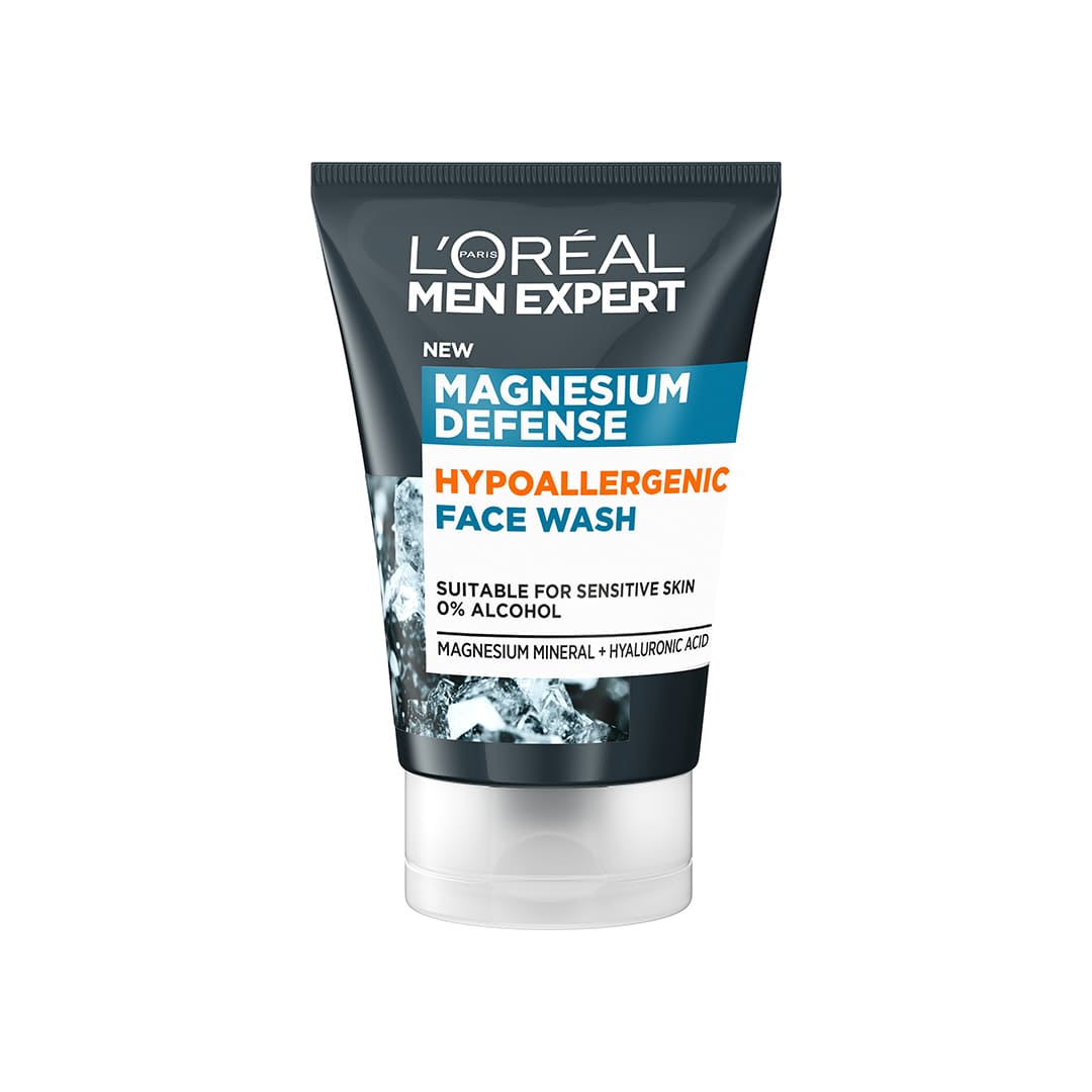 Loreal Men Expert Magnesium Defence Hypoallergenic Face Wash 100 ml